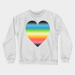 Gradient Queer Pride Heart Crewneck Sweatshirt